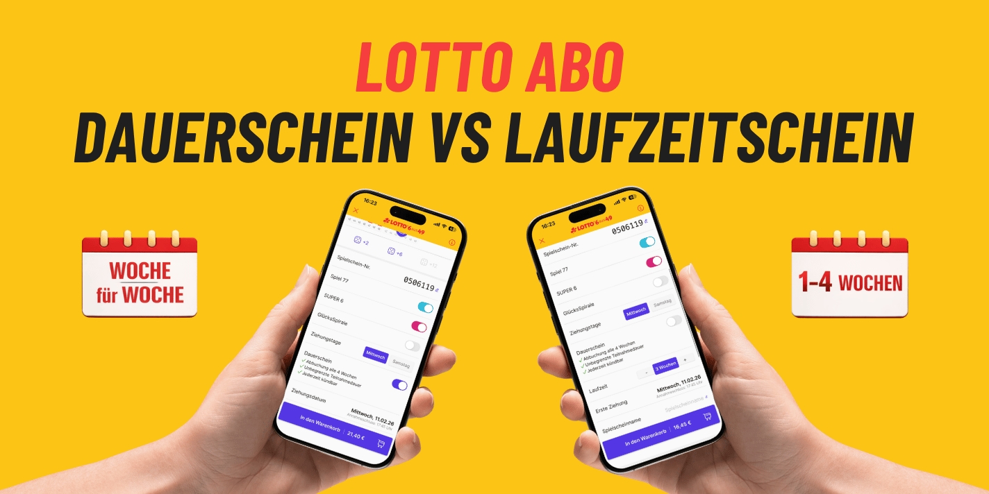 Lotto Abo: Dauerschein vs. Laufzeitschein – was passt zu dir?